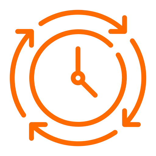 Accueil 7 icone durable orange